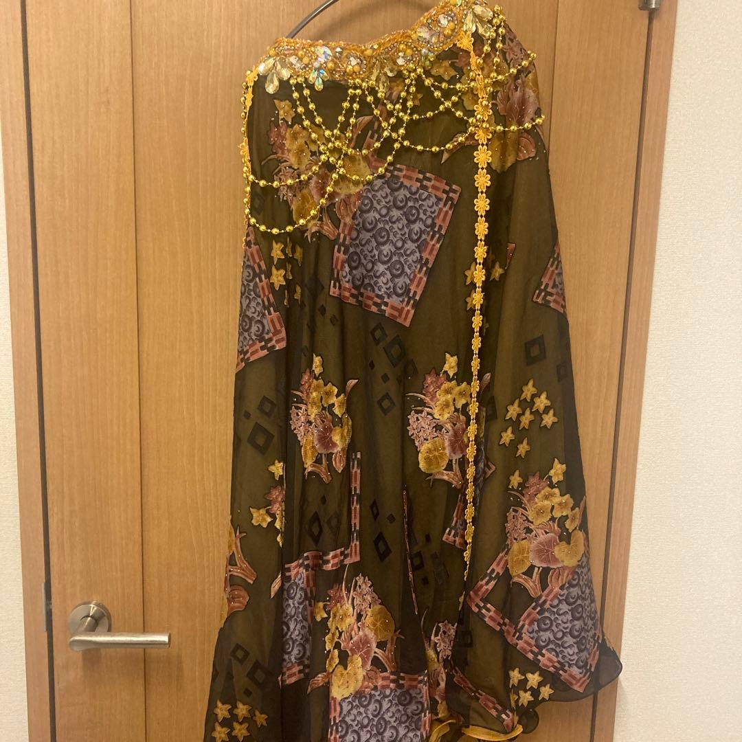 【大特価☆12/20まで】！hanan✴︎ベリーダンス衣装✴︎イエローゴールド