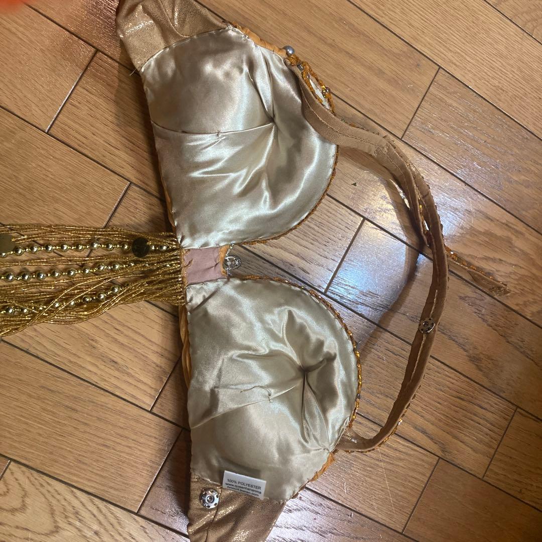 【大特価☆12/20まで】！hanan✴︎ベリーダンス衣装✴︎イエローゴールド