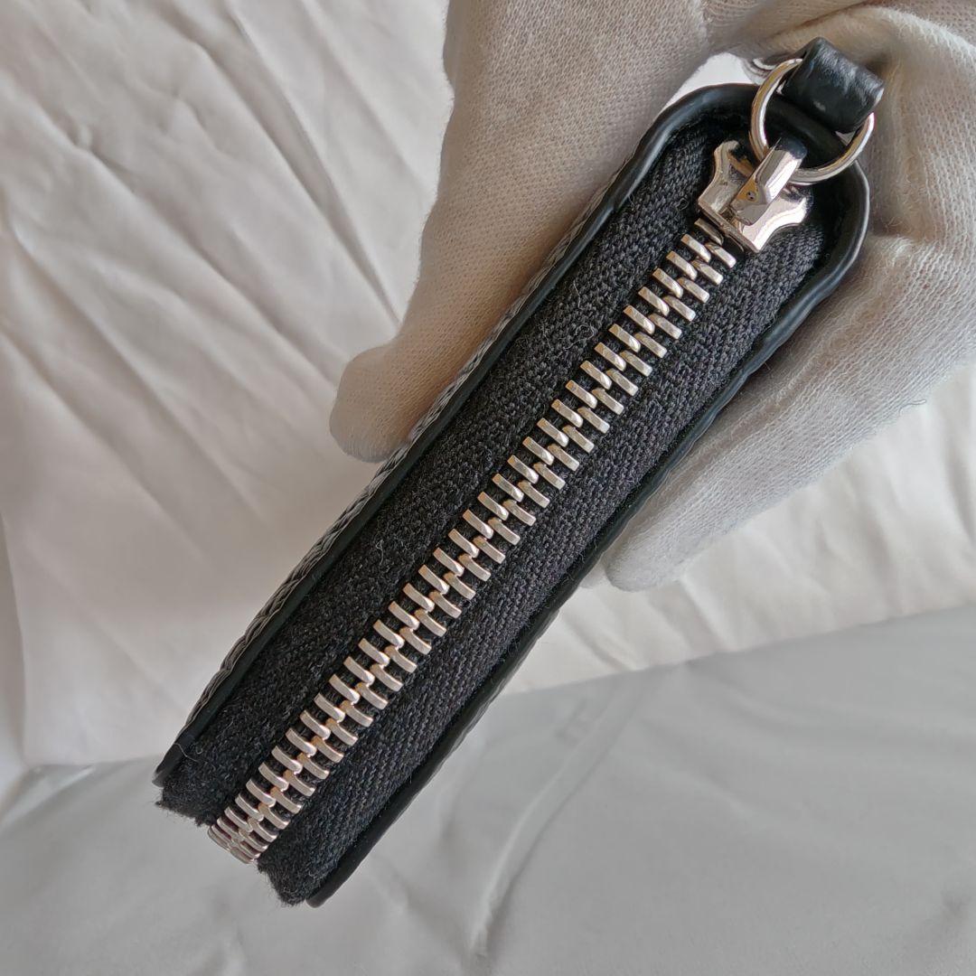 未使用品 マルジェラ 4ステッチ グレインレザー ジップアラウンド