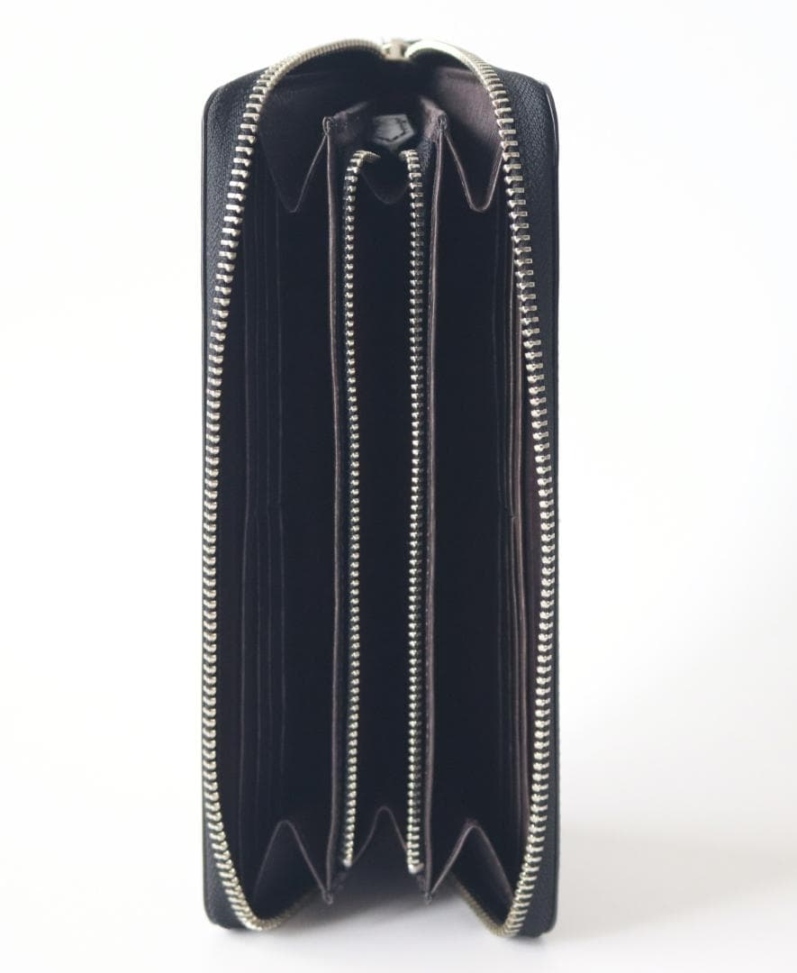 新品箱付き【ヴィヴィアンウエストウッド】ADVAN加工 ラウンドファスナー長財布