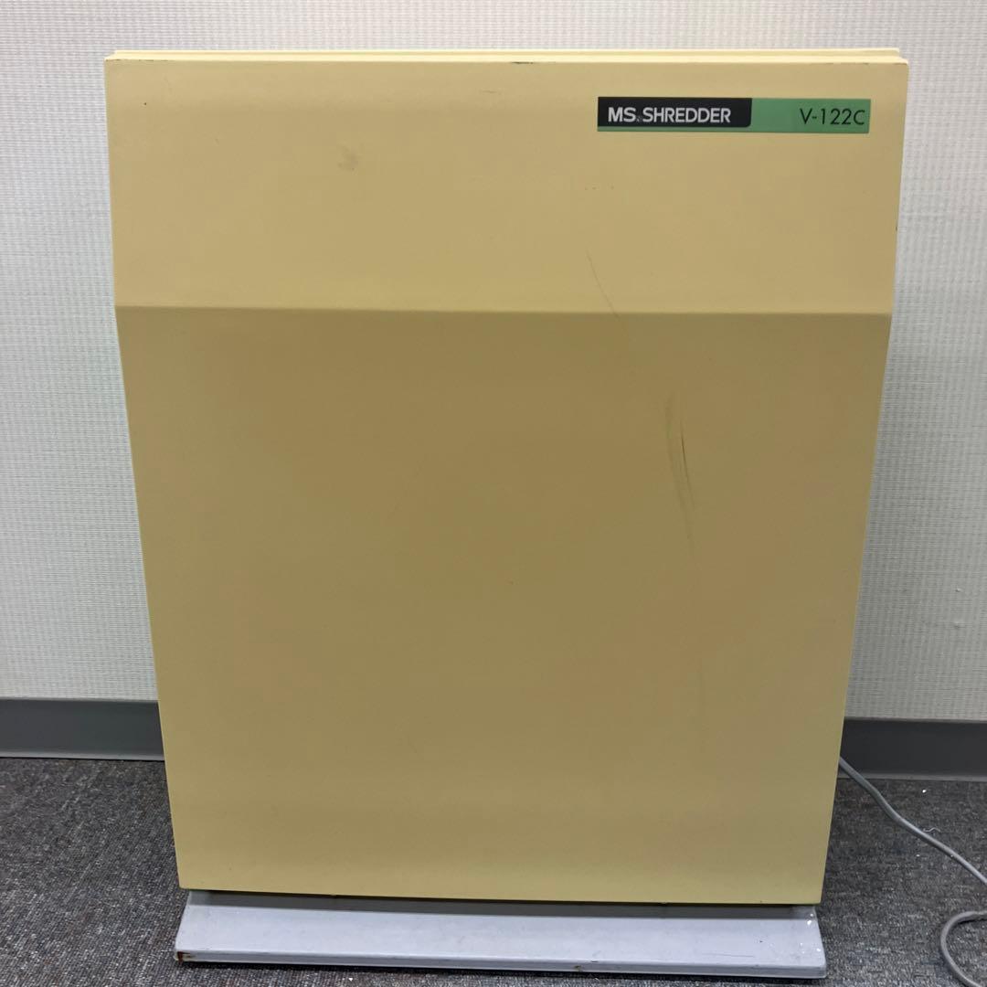 明光商会 V-122C ワンカットクロス MSシュレッダー A4サイズ 業務用