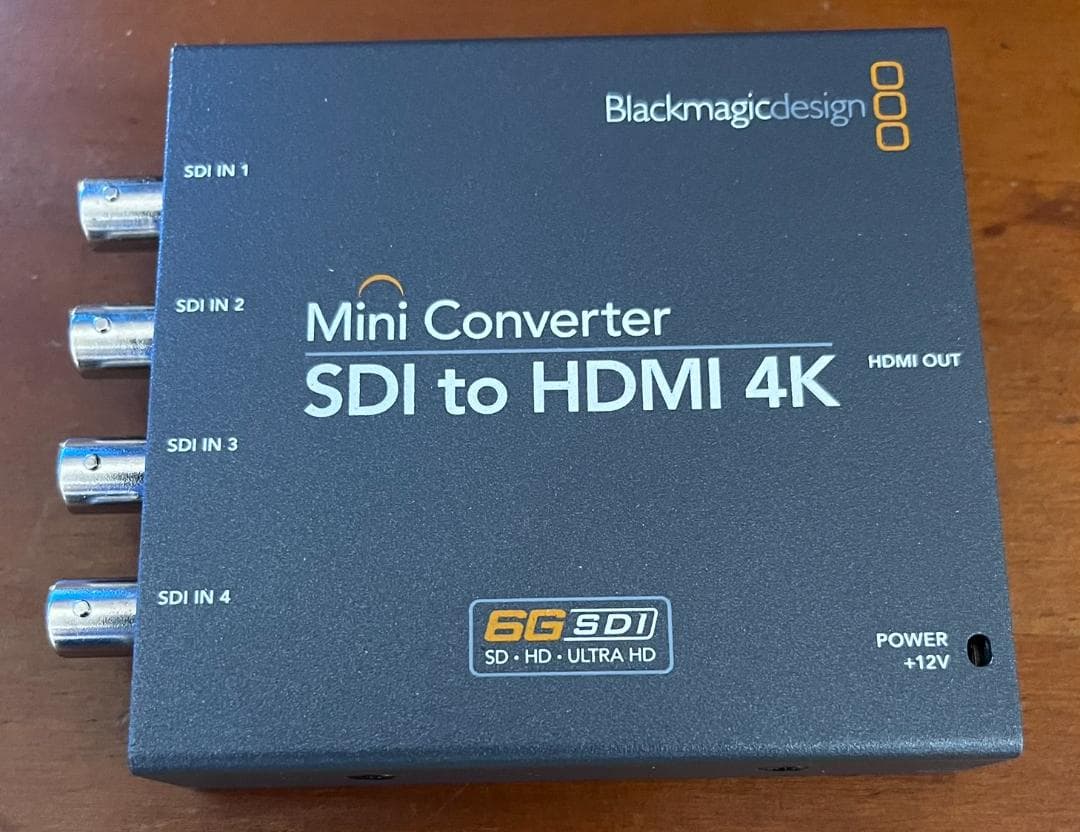 その他 Mini Converter Quad SDI to HDMI 4K