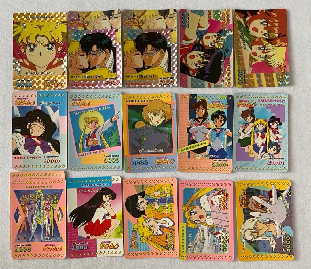 セーラームーン（無印）　PPカード　part１〜３101枚セット　美少女戦士