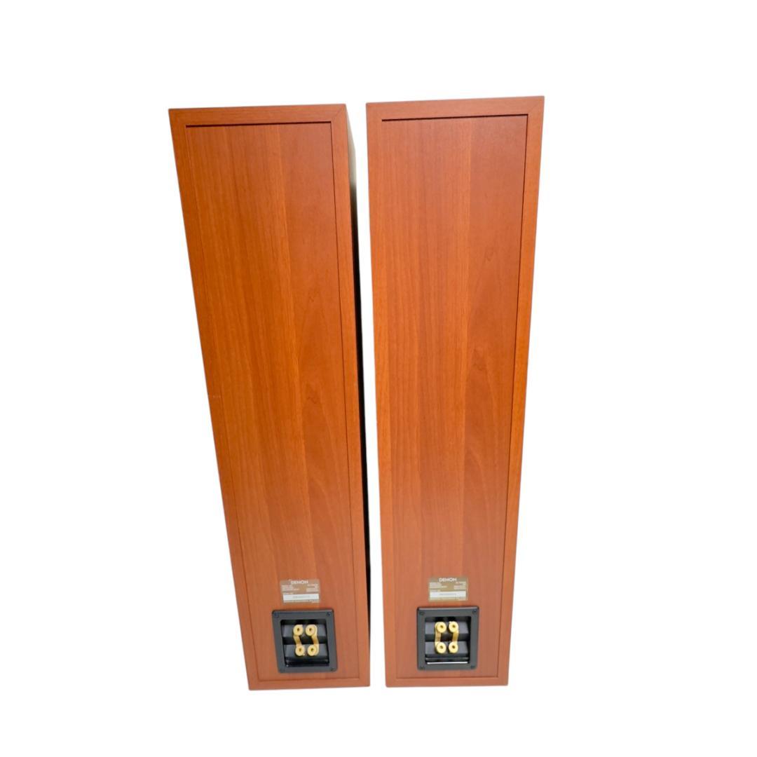 ①　DENON トールボーイスピーカー システム SC-T555SA