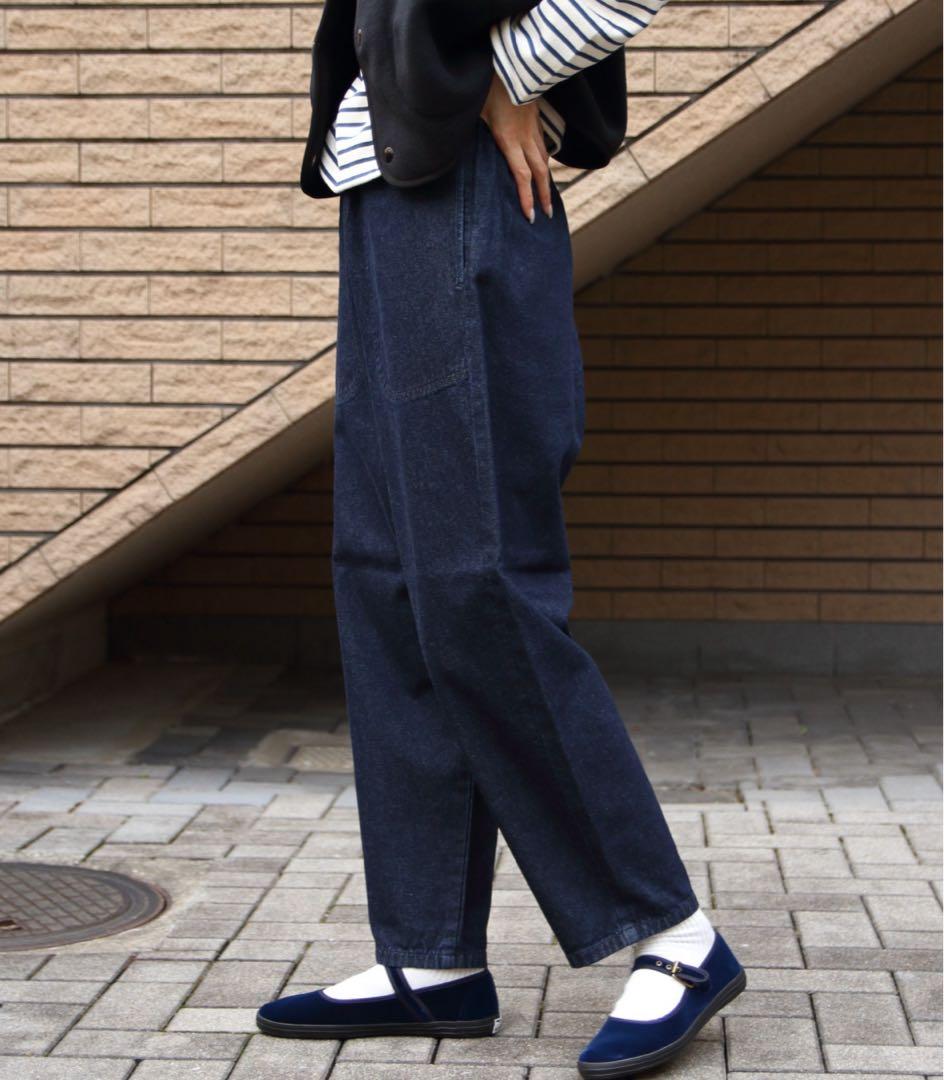 DANTON デニムイージーパンツ 36サイズ