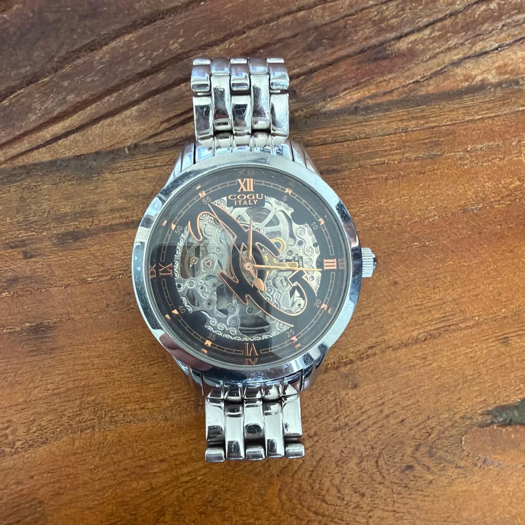 COGU シルバー　腕時計