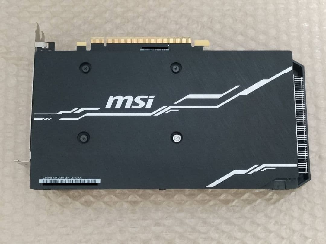 メ*6様 MSI GeForce RTX2060 6GB VENTUS OC