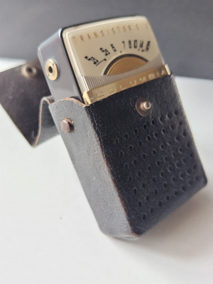 トランジスタラジオ　コロムビア製6石ラジオ　ヴィンテージ品