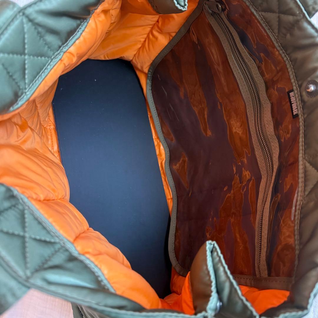 美品☆PORTER ポーター タンカー トートバッグ ナイロン 廃盤品 セージL