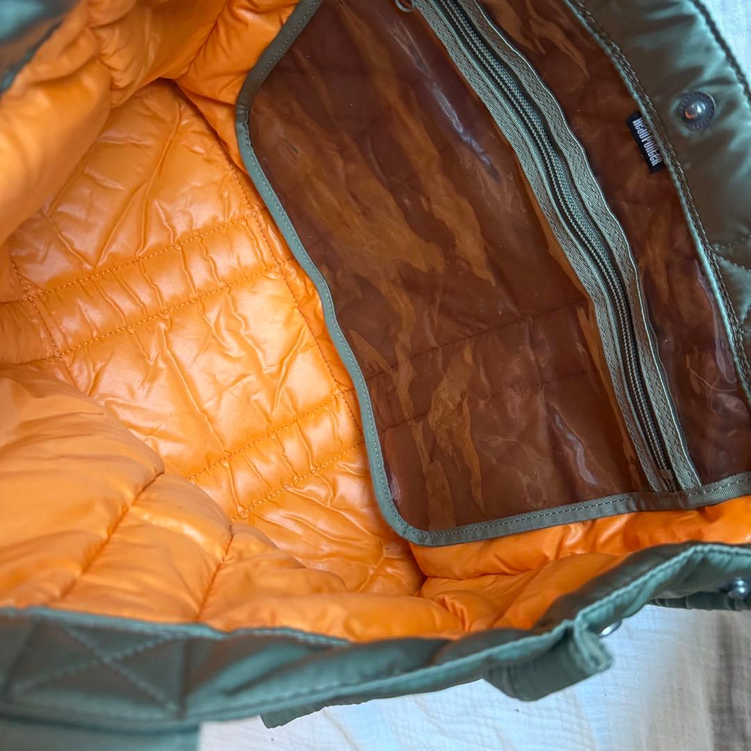 美品☆PORTER ポーター タンカー トートバッグ ナイロン 廃盤品 セージL