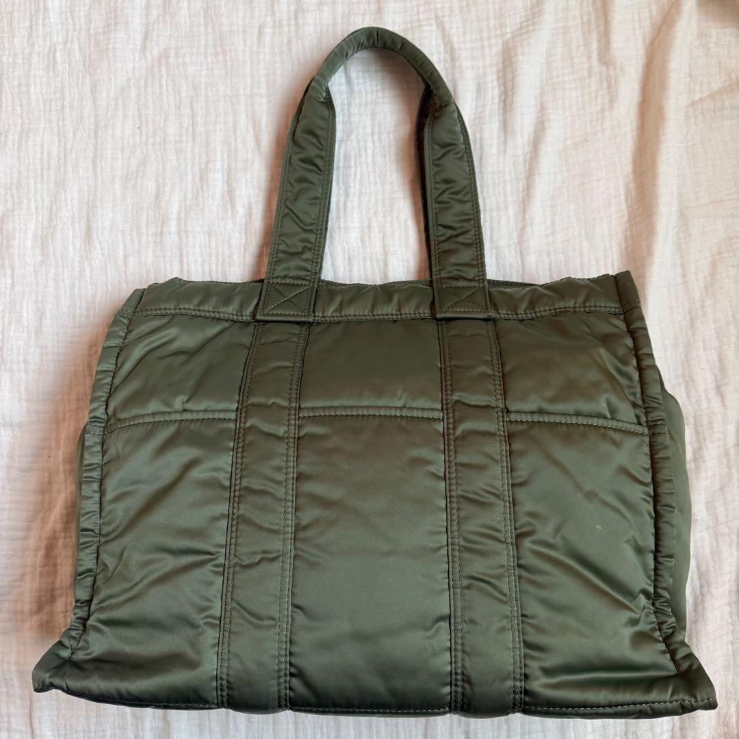 美品☆PORTER ポーター タンカー トートバッグ ナイロン 廃盤品 セージL