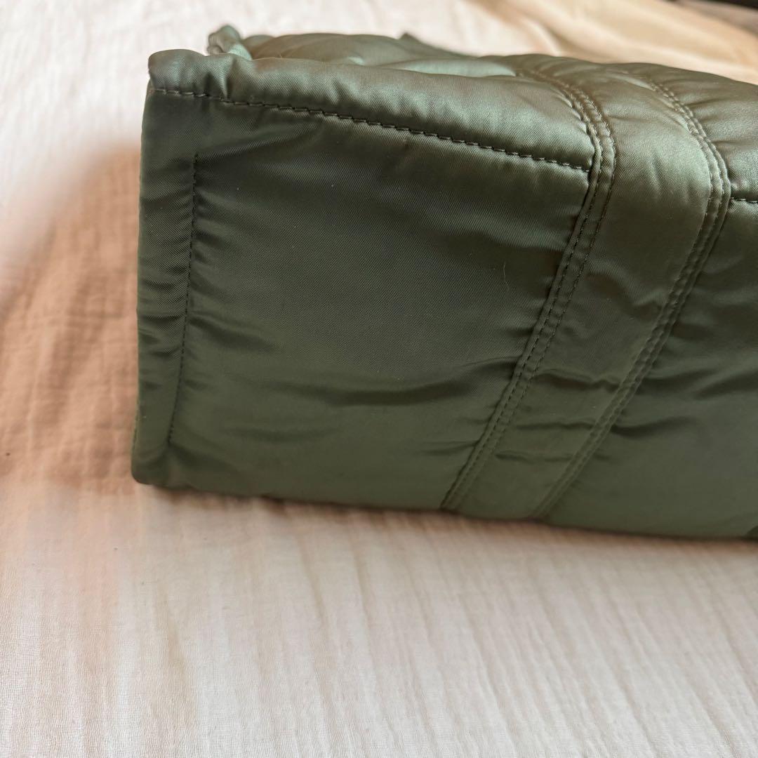 美品☆PORTER ポーター タンカー トートバッグ ナイロン 廃盤品 セージL