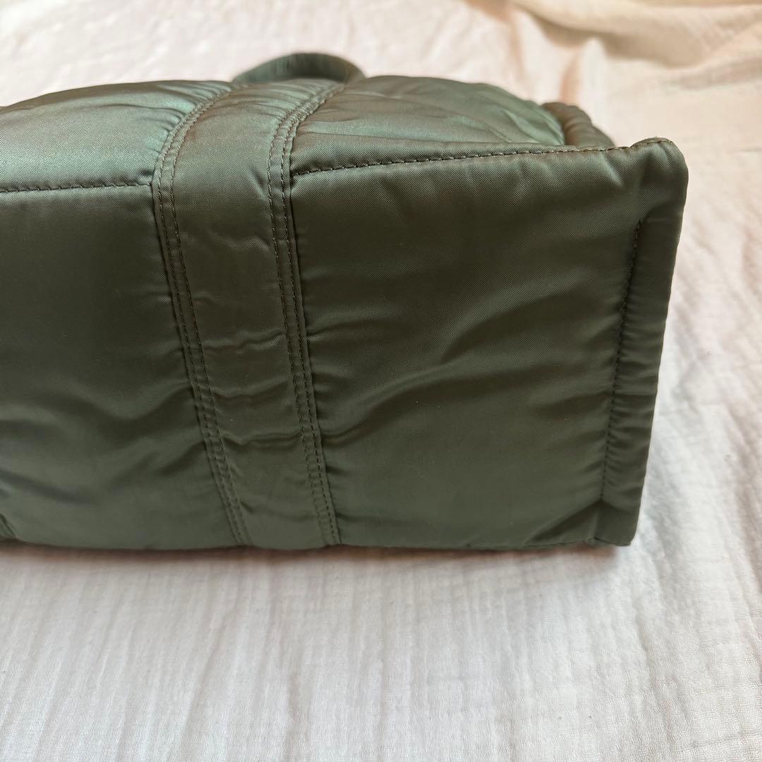 美品☆PORTER ポーター タンカー トートバッグ ナイロン 廃盤品 セージL
