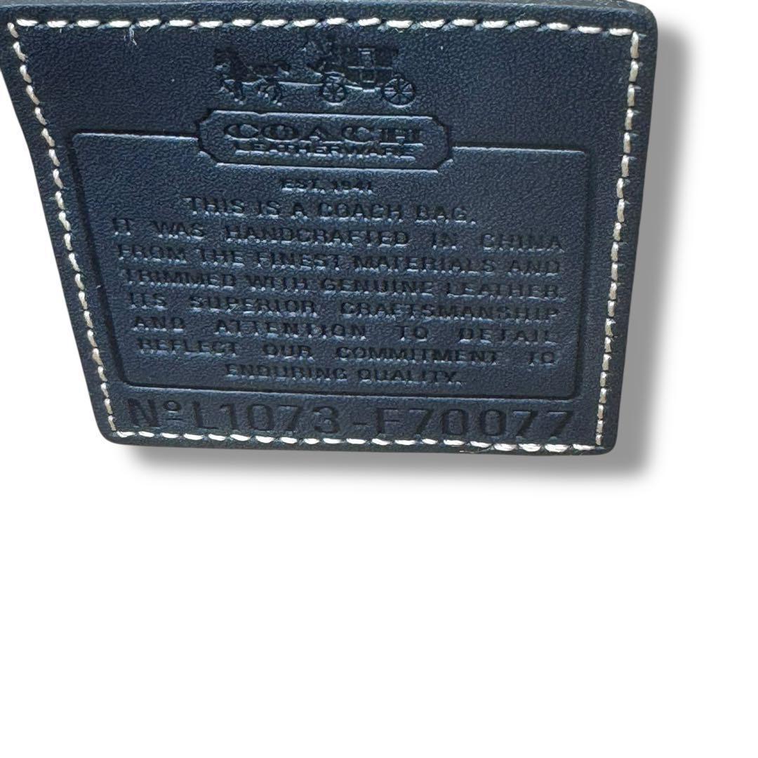 【美品】コーチ ショルダーバッグ メッセンジャー シグネチャー 茶 PVC