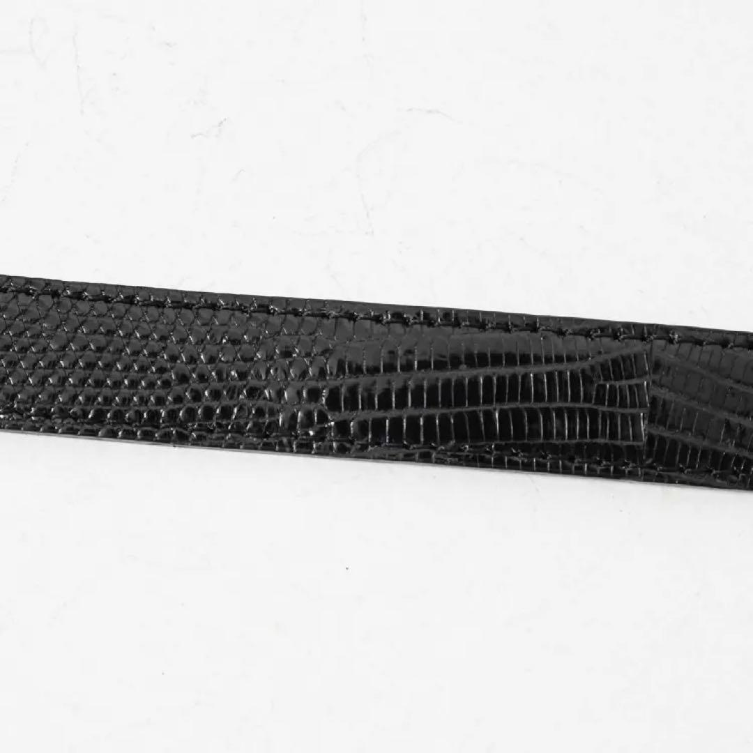 【希少サイズ3】BISOWN ビソウン LIZARD OVAL BELT ベルト