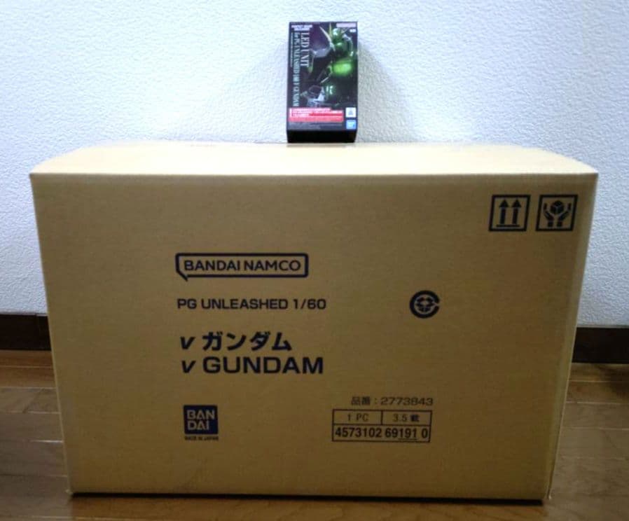 PG UNLEASHED 1/60 νガンダム+LEDユニットセット