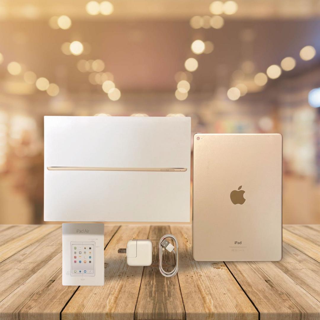 Apple iPad Air2 Wi-Fi 128GB ゴールド 箱・付属品付き