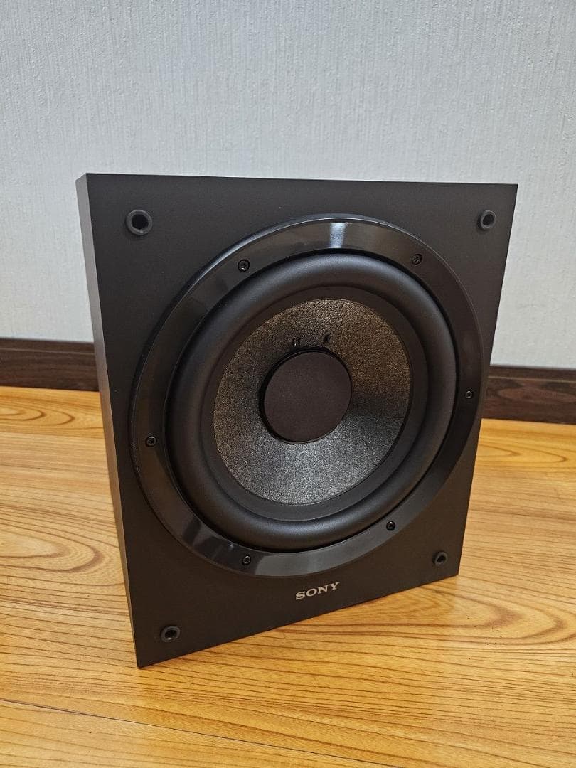 【美品】SONY SA-CS9 サブウーファー 元箱 説明書、RCAケーブル付属