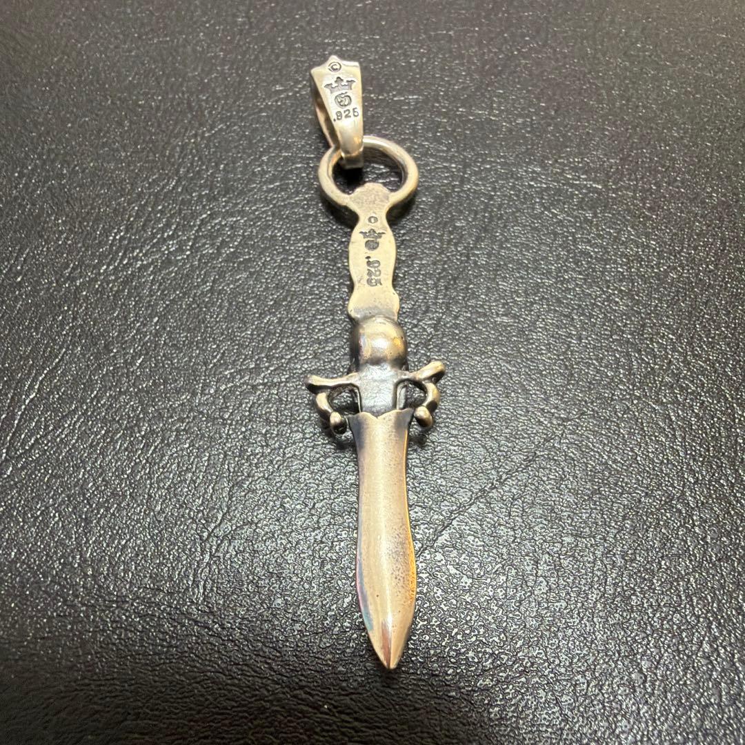 クォーターダガースカルペンダント