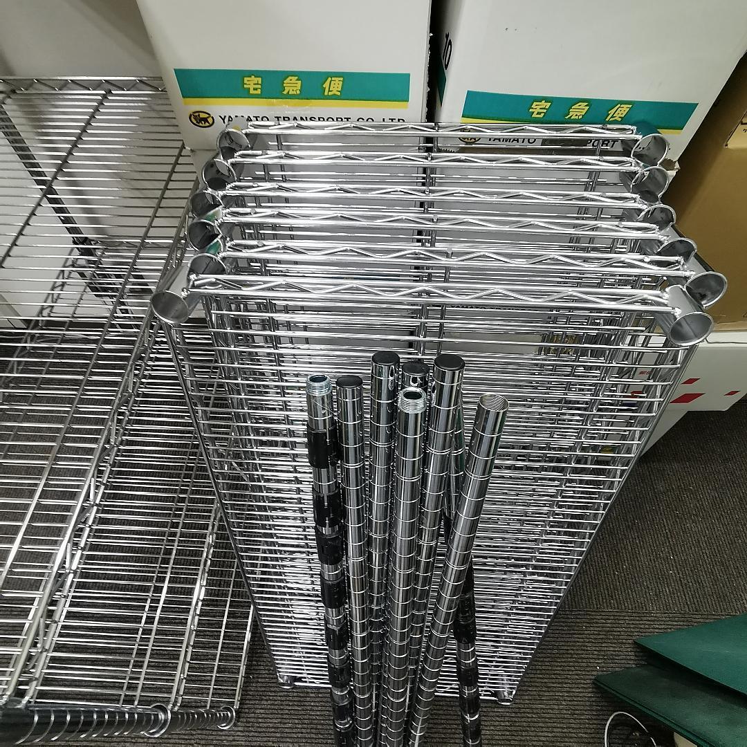 鯖缶：幅90cm　スチールラック 5段 シルバー