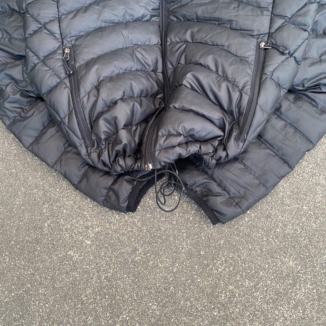 Patagonia 短丈 ダウンジャケット y2k テック系 12年製 黒 人気