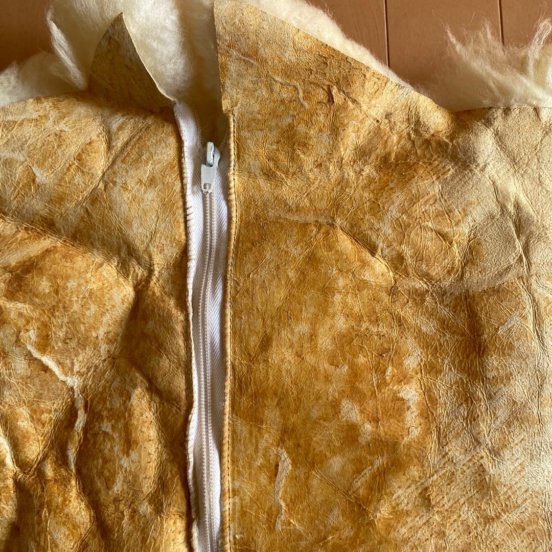 シープスキンマット【クリーム色】羊毛製