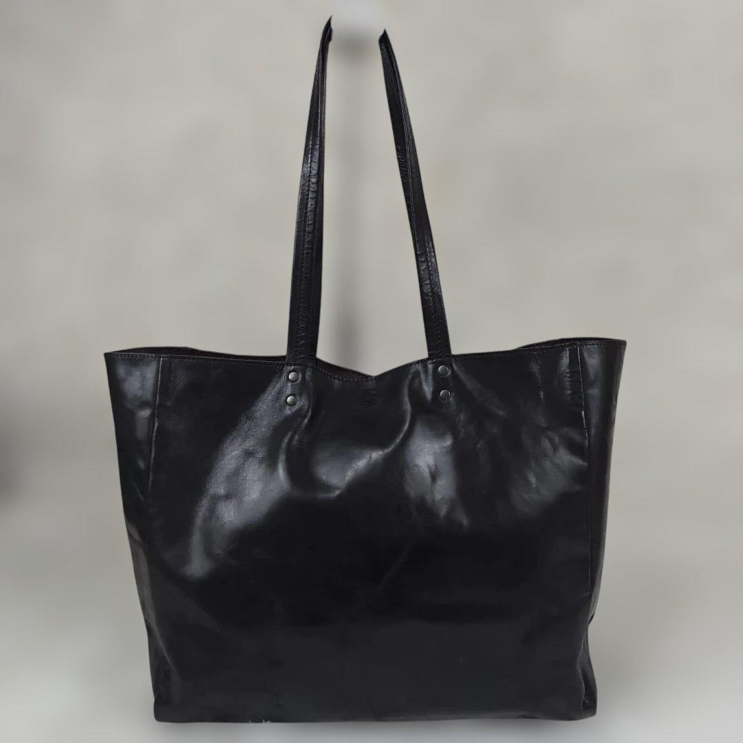 ✨希少美品✨ ビースリーラボ トートバッグ レザー 肩掛け A4可能 黒