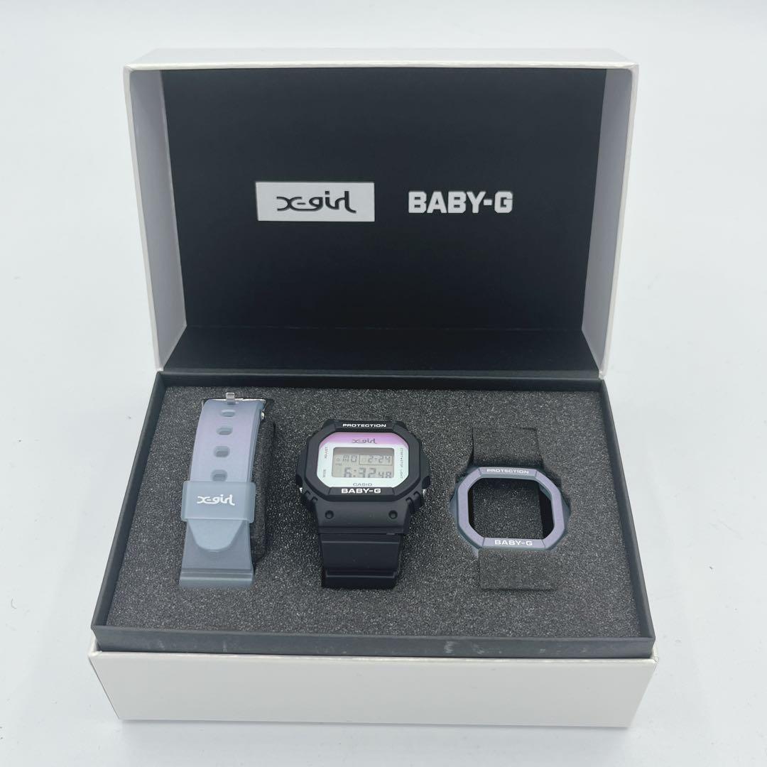 美品　カシオ ベビージー　X-girl コラボ