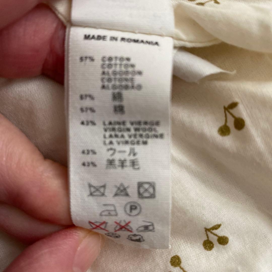 【Bonpoint】コート 6歳　ホワイトコート