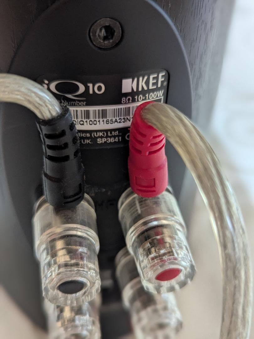 KEF iQ10 ブックシェルフスピーカー（ペア）