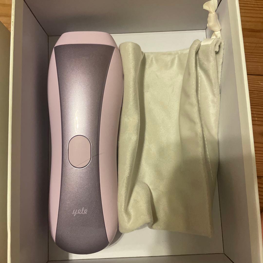 yete 脱毛器 ピンク・シルバー