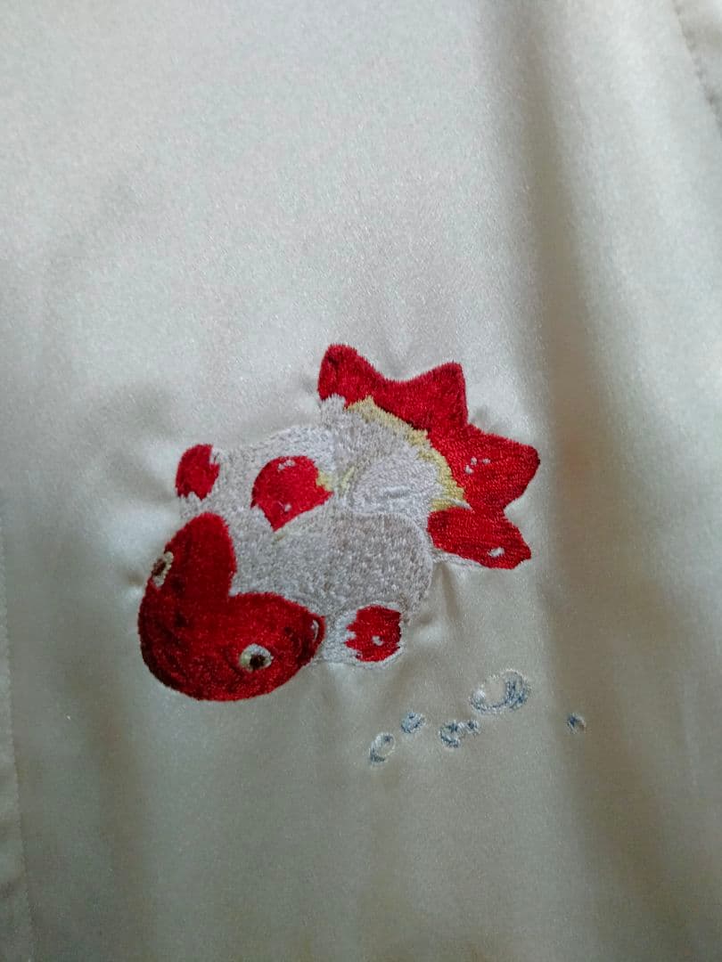 メンズ　カネコイサオ　金魚　スカジャン　JAPAN