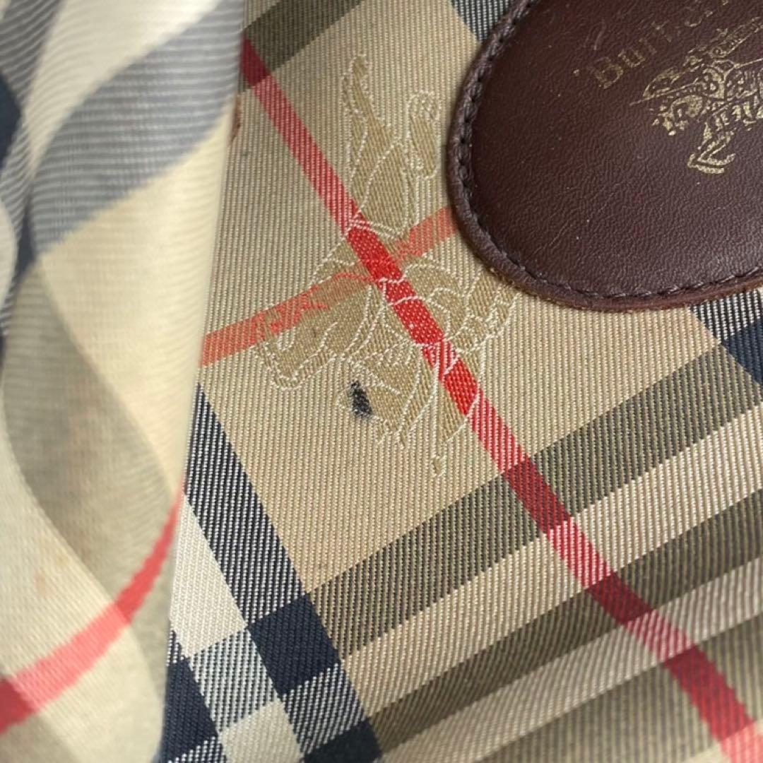 Burberrys バーバリー　ボストンバッグ　ノバチェック　シャドーホース