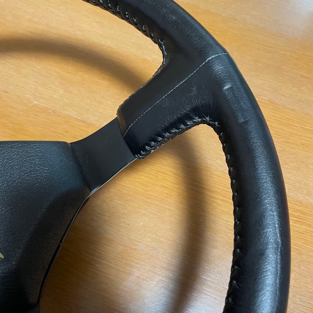 TOYOTA AE86用 純正革巻きステアリング　美品