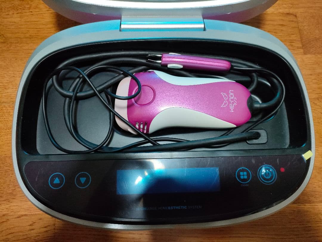 エムテック ケノン KE-NON ver6.2 眉毛脱毛器付き★美顔器　脱毛器