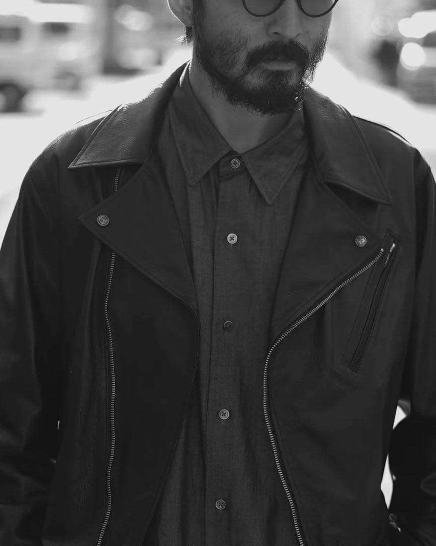 【新品未使用】ポータークラシック ライダースジャケット ブラック XL