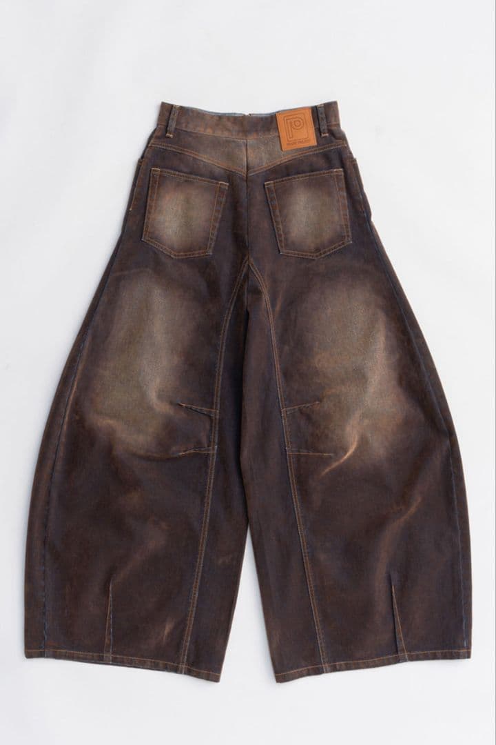 パンツ PRANKPROJECT Flocky Denim Pants CML 38