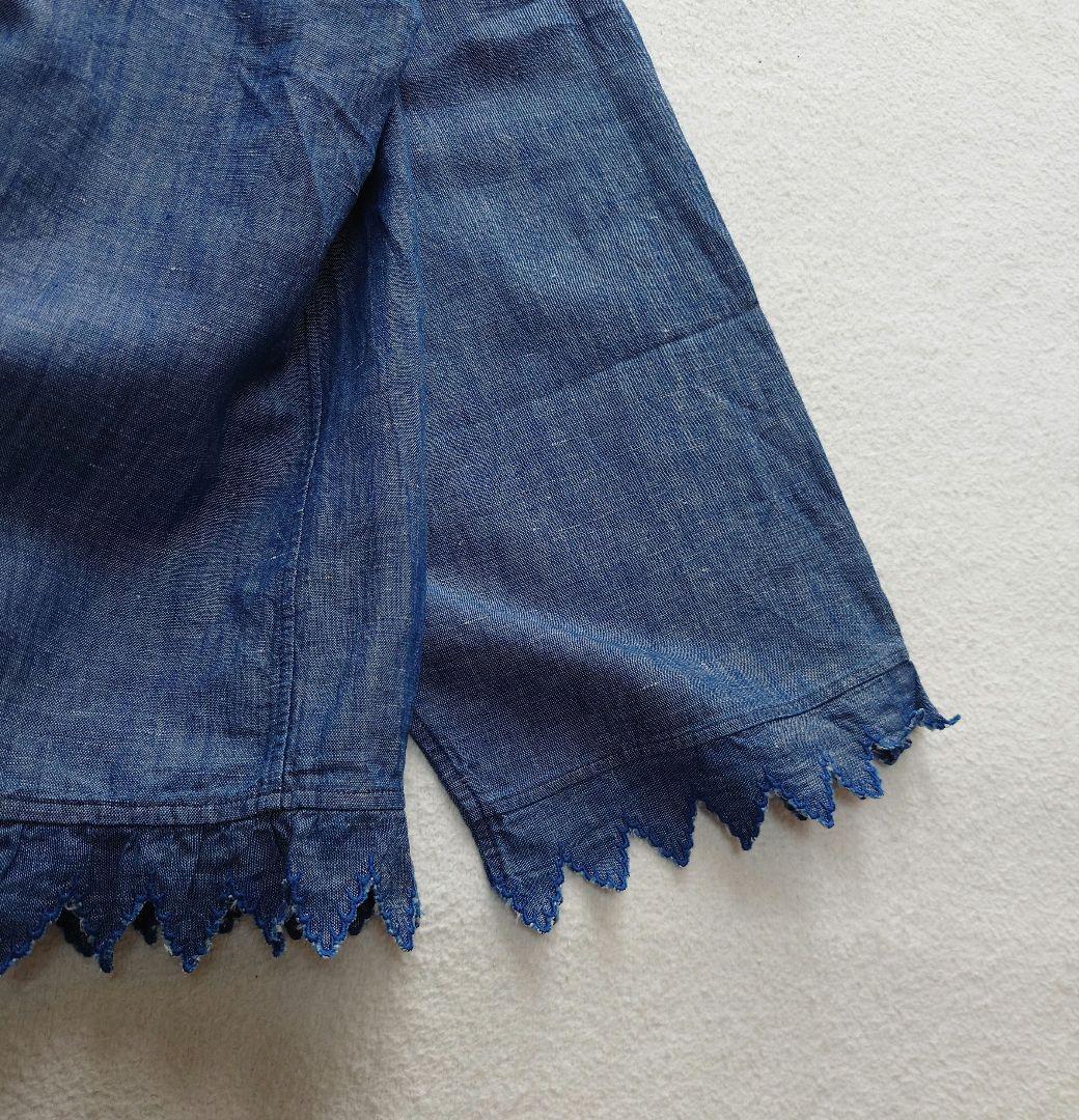 45Ｒコットンリネンのギャザーブラウス 45rpm