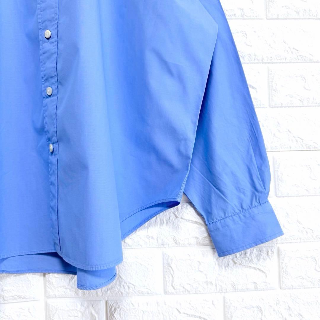 美品 THE SHINZONE/シンゾーン DADDY SHIRT BLUE