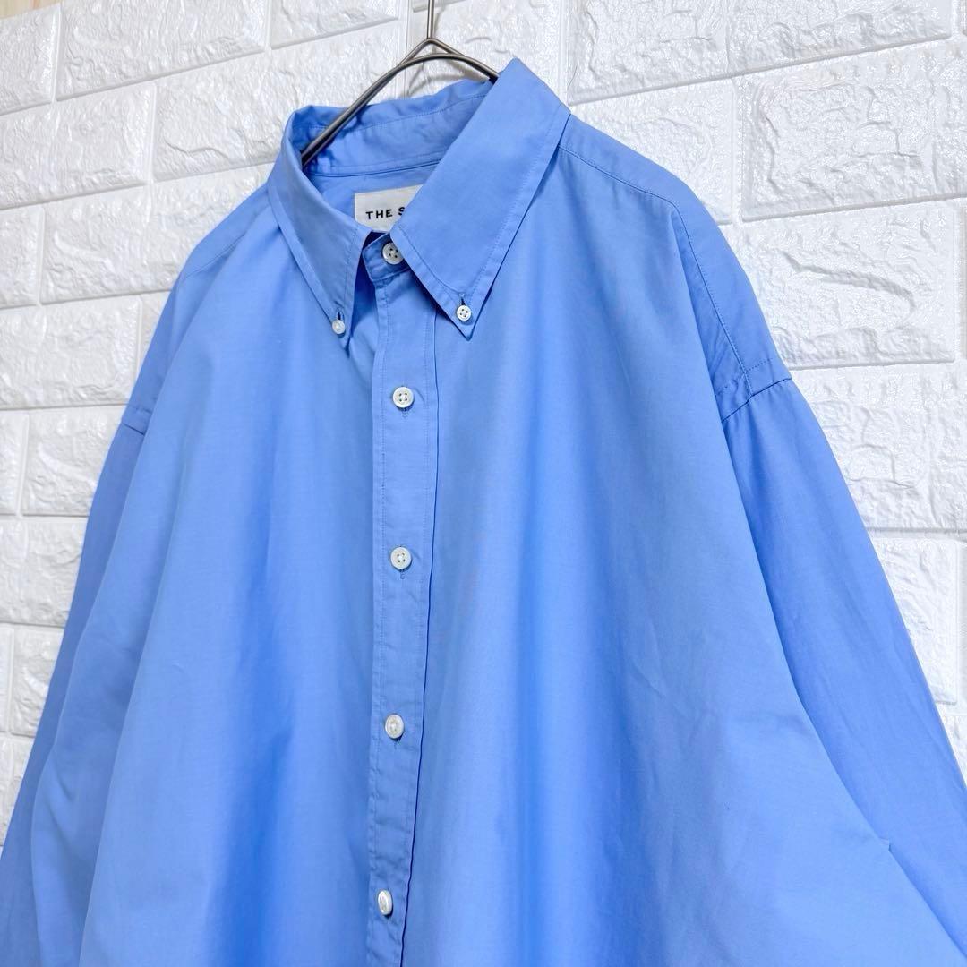 美品 THE SHINZONE/シンゾーン DADDY SHIRT BLUE