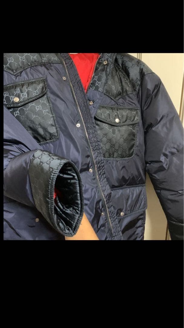 GUCCIダウンジャケット小柄な女子なら着れます