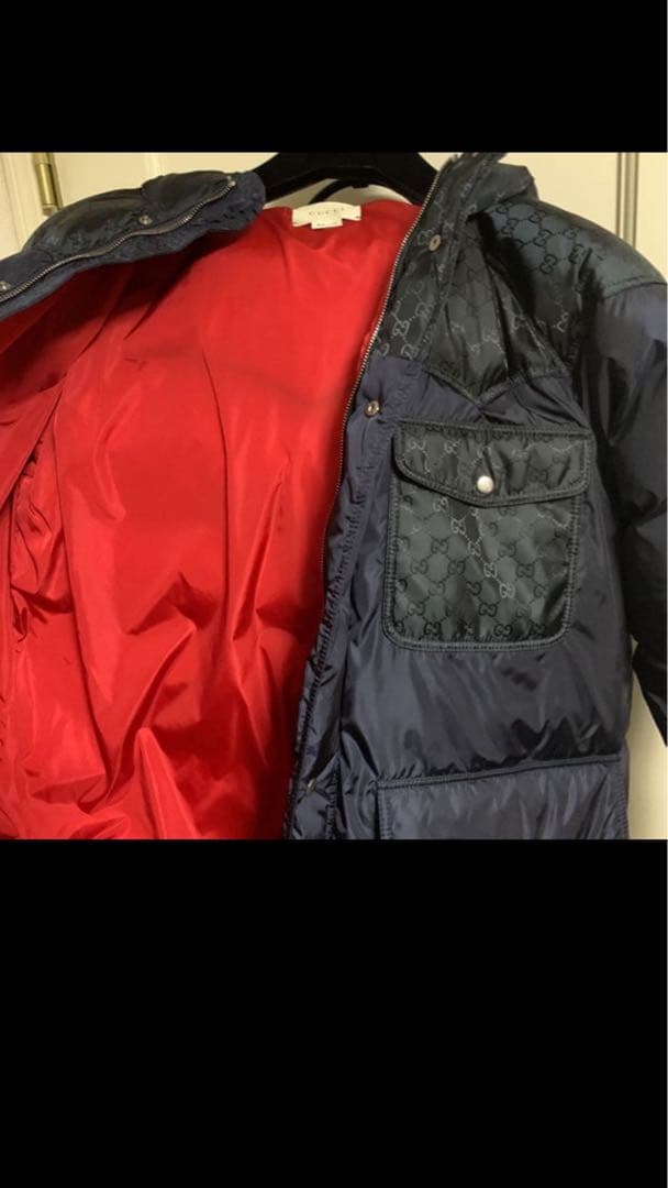 GUCCIダウンジャケット小柄な女子なら着れます