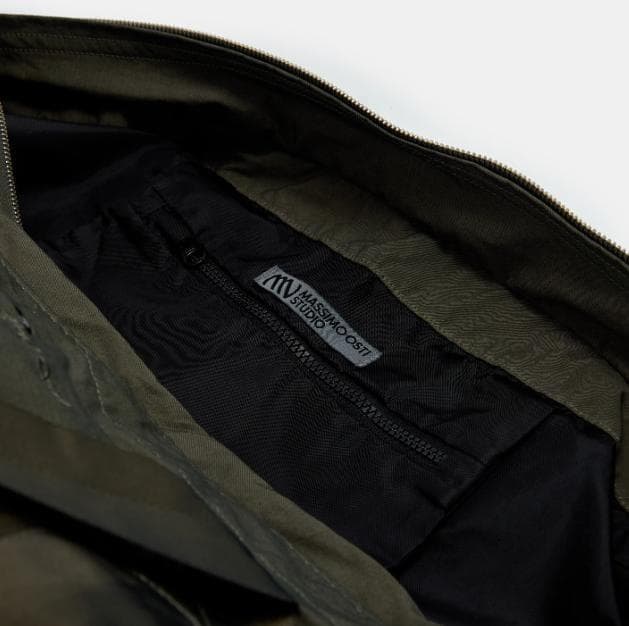 【なかむ着用】Massimo Osti Studio トートバッグ オリーブ