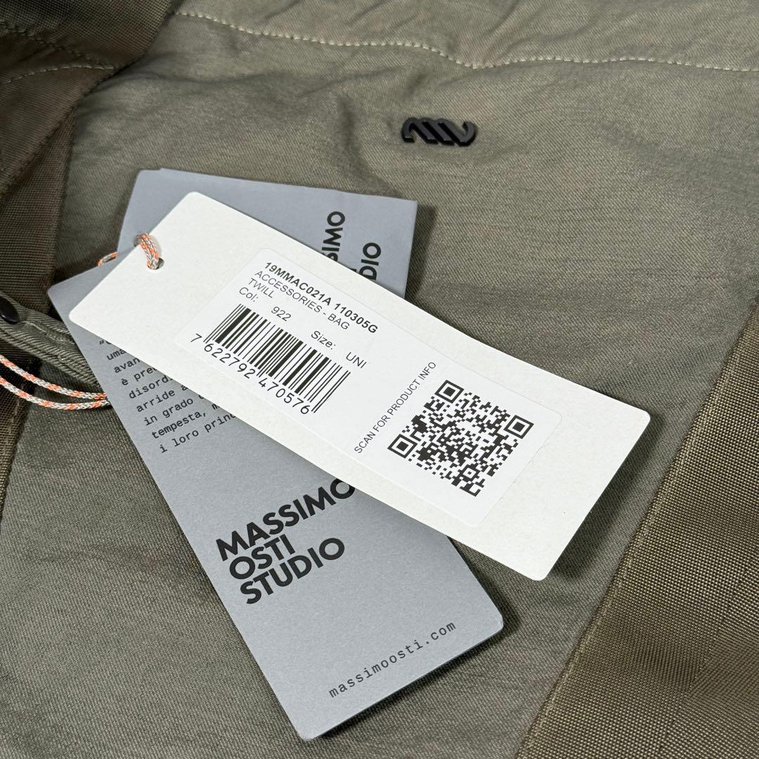 【なかむ着用】Massimo Osti Studio トートバッグ オリーブ