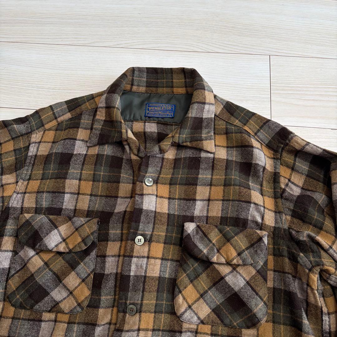 男*a様 超希少　50's ペンドルトン　PENDLETON 開襟　ウール　オー