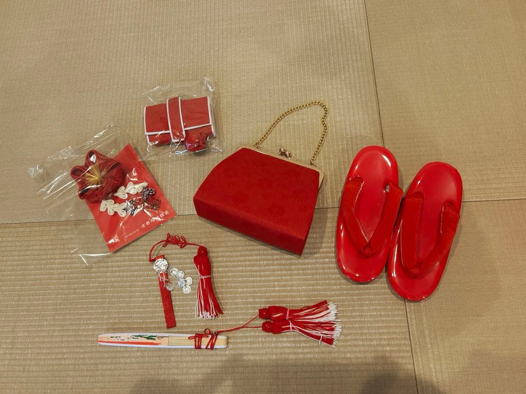 七五三着物7歳　フルセット