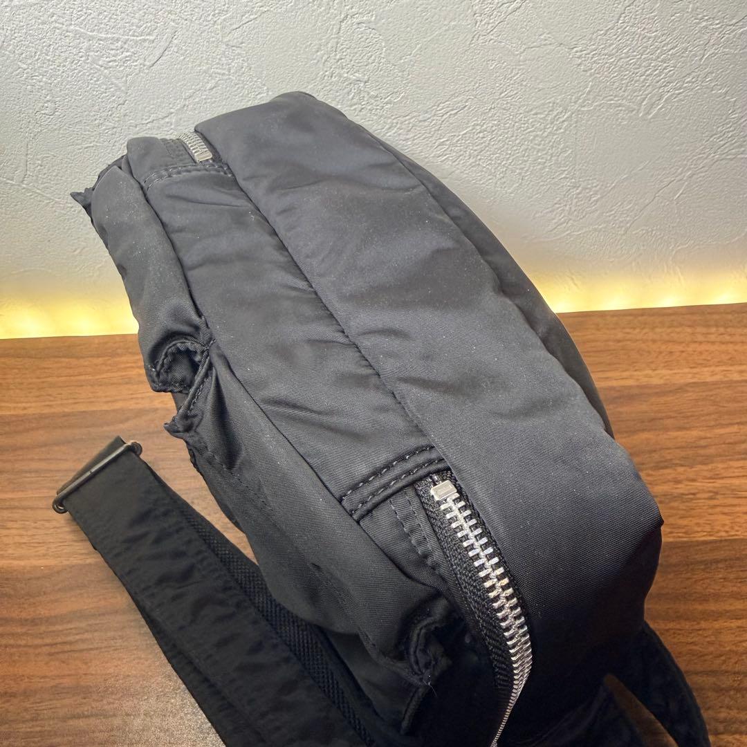 PORTER ポーター タンカー 2層式 ショルダーバッグ ブラック