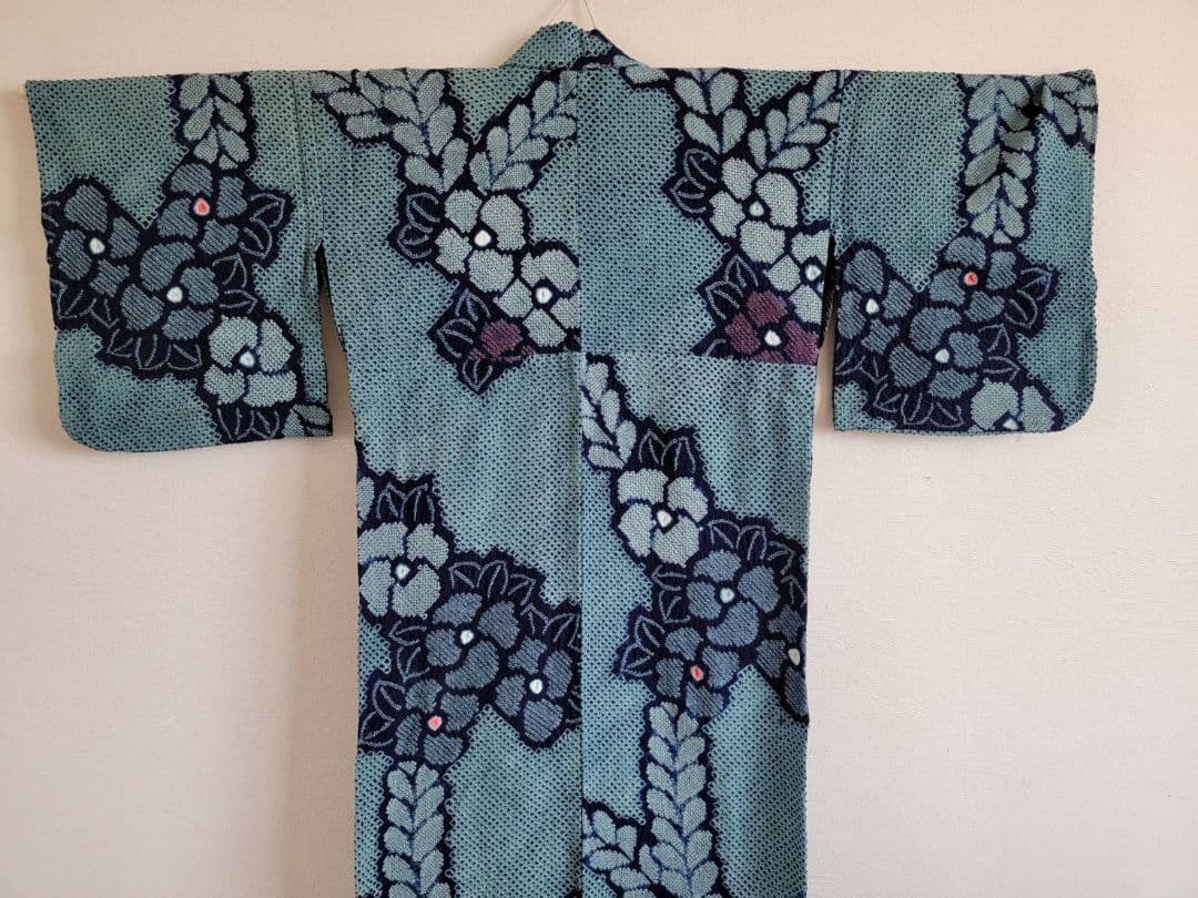 専用です。浴衣　有松鳴海絞り　美品