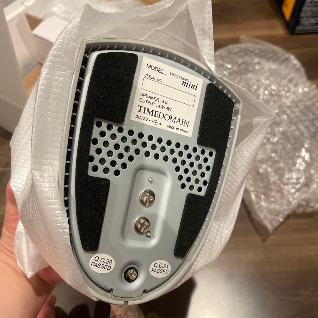 TIMEDOMAIN スピーカー シルバー