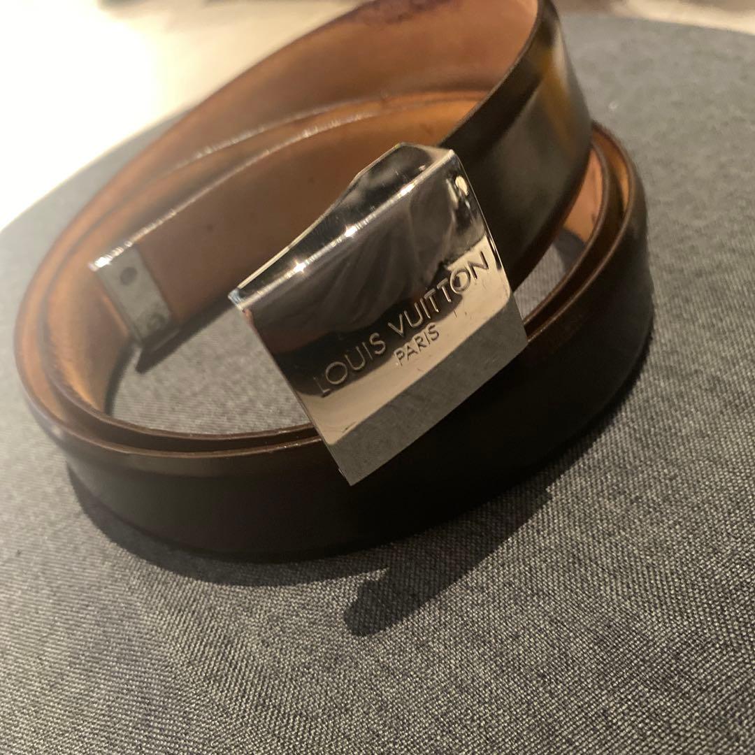 LOUIS VUITTON ダークブラウン ベルト
